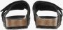 Birkenstock Kyoto Sandalen Zwart Velours Leer Black Dames - Thumbnail 7