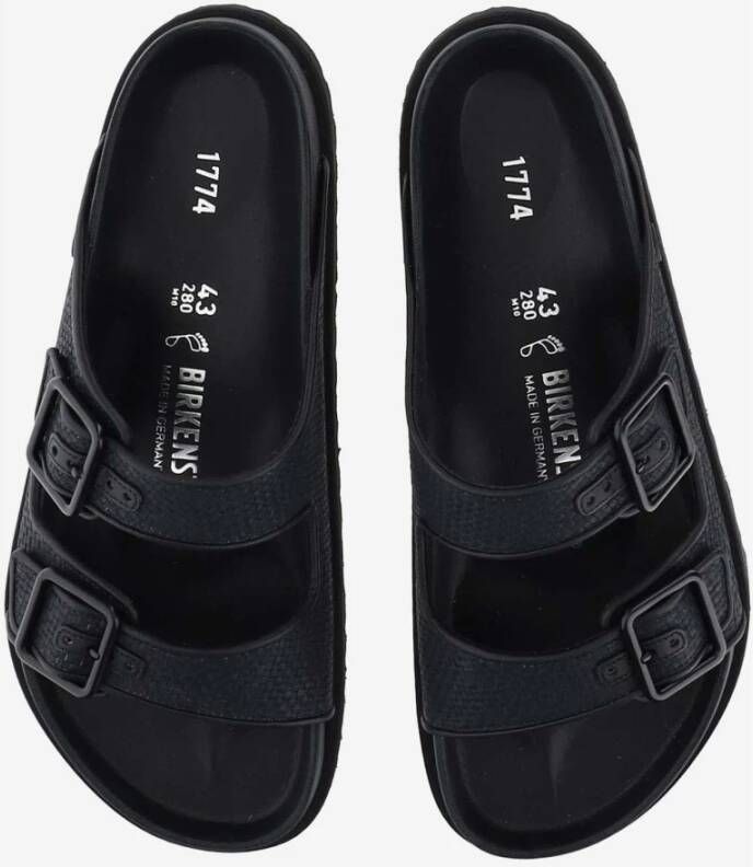 Birkenstock Klassieke Zwarte Slippers Black Heren