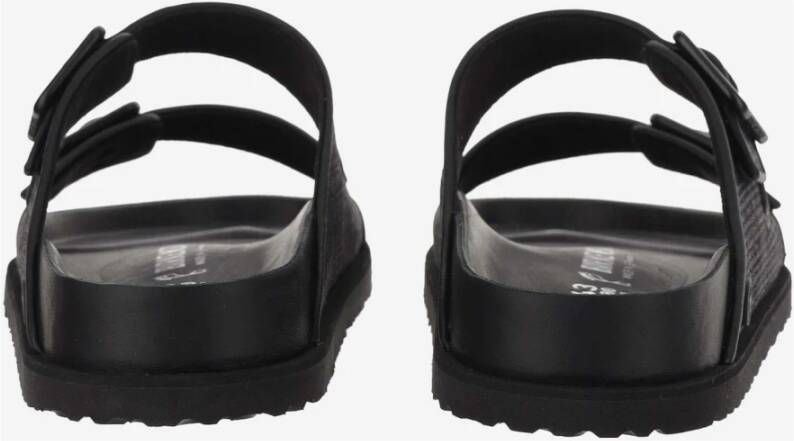 Birkenstock Klassieke Zwarte Slippers Black Heren
