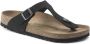 Birkenstock Gizeh Slippers Black Regular fit | Zwart | Imitatieleer - Thumbnail 9