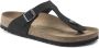 Birkenstock Gizeh BFBC Earthy Vegan Sandalen Narrow bruin zwart - Thumbnail 4