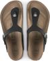Birkenstock Gizeh BFBC Earthy Vegan Sandalen Narrow bruin zwart - Thumbnail 10