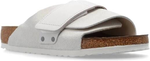 Birkenstock Kyoto Slides Gray Heren