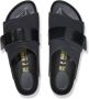 Birkenstock Kyoto Sandalen Zwart Velours Leer Black Dames - Thumbnail 18