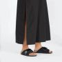 Birkenstock Kyoto Sandalen Zwart Velours Leer Black Dames - Thumbnail 22