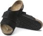 Birkenstock Kyoto Nubuck Sandalen Zwart Heren - Thumbnail 4