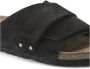 Birkenstock Kyoto Nubuck Sandalen Zwart Heren - Thumbnail 5