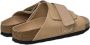 Birkenstock Kyoto Slippers Beige Dames - Thumbnail 3