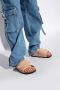 Birkenstock Kyoto Slippers Beige Dames - Thumbnail 8