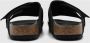 Birkenstock Kyoto Sandalen Zwart Velours Leer Black Dames - Thumbnail 12