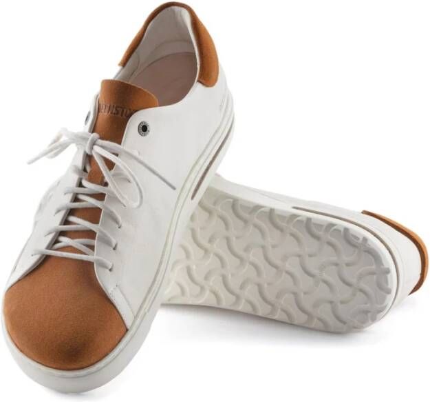 Birkenstock Low Decon Pop Leder Sneakers White Heren