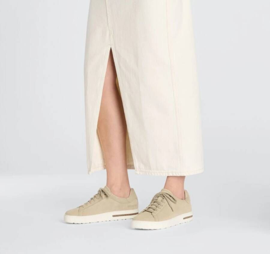 Birkenstock Lage smalle Sandcastle sandalen Beige Dames