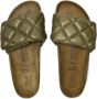 Birkenstock Leather sandals Green Dames - Thumbnail 3