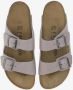 Birkenstock Leren sandaal met dubbele gespsluiting Gray Heren - Thumbnail 2