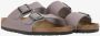 Birkenstock Leren sandaal met dubbele gespsluiting Gray Heren - Thumbnail 3