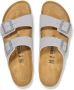 Birkenstock Lichtgrijze Twee-band Sandaal Stijlvolle Toevoeging Gray - Thumbnail 19