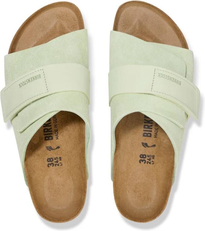 Birkenstock Lime Kyoto Sandalen Green Dames
