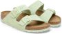 Birkenstock Arizona LEVE 1026831 Unisex Groen Slippers - Thumbnail 4