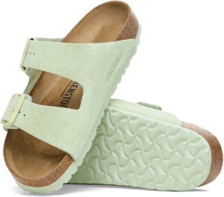 Birkenstock Lime Sandalen Green Dames