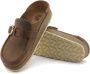 Birkenstock Brandy Sandalen 98% Katoen 2% Elastaan Brown Dames - Thumbnail 3