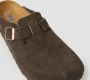 Birkenstock Sandalen Boston Soft Footbed Brown Heren - Thumbnail 11