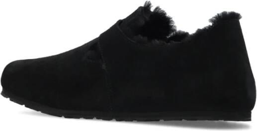 Birkenstock Londense suède schoenen Black Heren