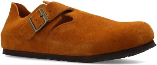 Birkenstock London BS suède schoenen Brown Dames