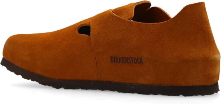 Birkenstock London BS suède schoenen Brown Heren