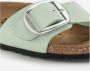 Birkenstock Groene Big Buckle Sandalen Groen Dames - Thumbnail 8