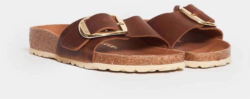 Birkenstock Madrid Big Buckle Sandaal Brown Dames