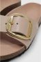 Birkenstock Madrid Narrow Big Buckle Natural Leather Patent High-Shine New Beige - Thumbnail 35