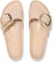 Birkenstock Madrid Narrow Big Buckle Natural Leather Patent High-Shine New Beige - Thumbnail 21