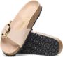 Birkenstock Madrid Narrow Big Buckle Natural Leather Patent High-Shine New Beige - Thumbnail 22