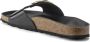 Birkenstock Low-Top Sneakers Sandale Madrid Big Buckle Natural Leather in zwart - Thumbnail 7
