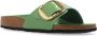 Birkenstock Madrid Big Buckle Slides Green Dames - Thumbnail 4