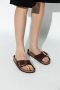 Birkenstock 'Madrid Big Buckle' Slippers Red Dames - Thumbnail 4