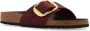 Birkenstock 'Madrid Big Buckle' Slippers Red Dames - Thumbnail 6