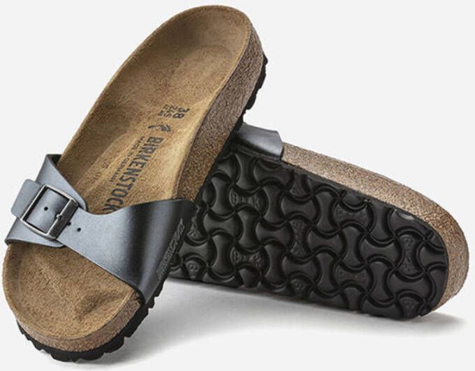 Birkenstock Teenslippers & Sliders Grijs Dames