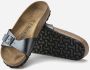 Birkenstock Madrid Dames Slippers Metallic Black Narrow fit | Zwart | Imitatieleer - Thumbnail 43