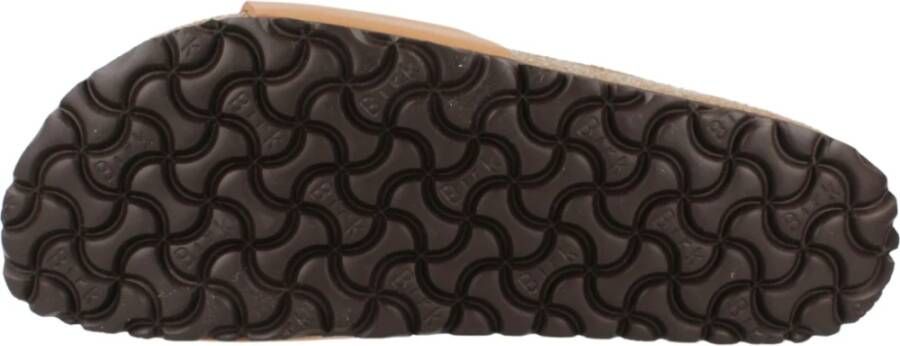 Birkenstock Stijlvolle Madrid Sliders voor Vrouwen Brown Dames