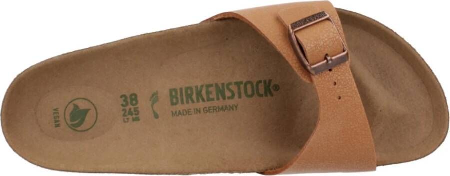 Birkenstock Stijlvolle Madrid Sliders voor Vrouwen Brown Dames