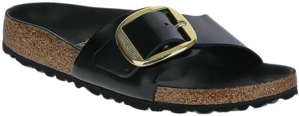 Birkenstock Schuifregelaars Zwart Dames