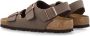 Birkenstock Bruine Sandalen met Leren en Synthetische Voering Brown Unisex - Thumbnail 6