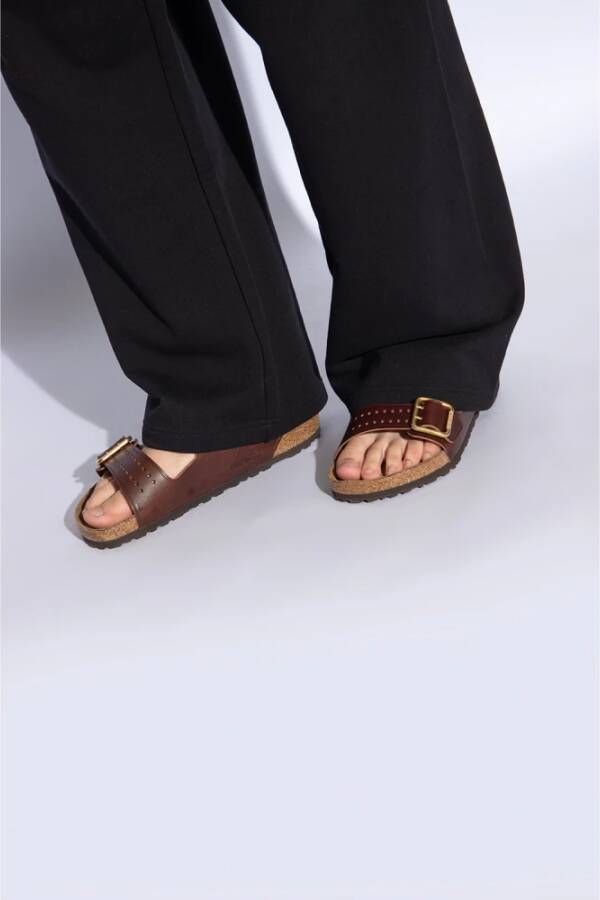 Birkenstock Milano Bold Gap sandalen Brown Heren