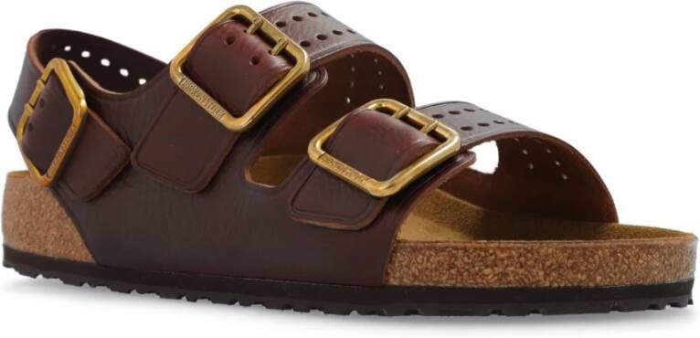 Birkenstock Milano Bold Gap sandalen Brown Heren