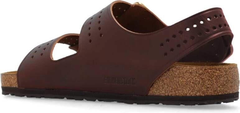 Birkenstock Milano Bold Gap sandalen Brown Heren