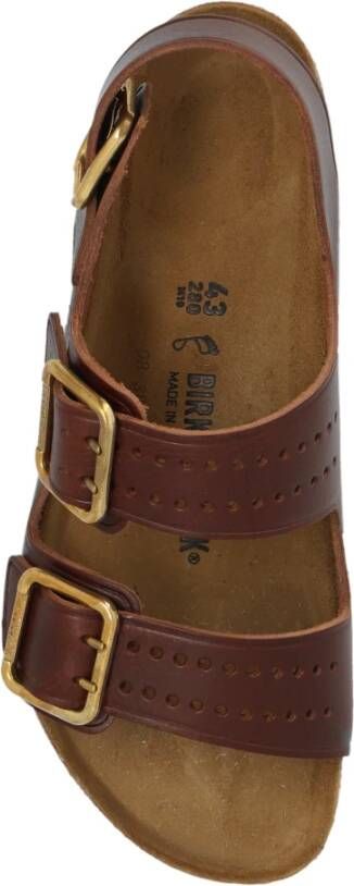 Birkenstock Milano Bold Gap sandalen Brown Heren