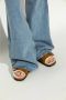Birkenstock Milano Suède Schapenvacht Sandalen Brown Dames - Thumbnail 4