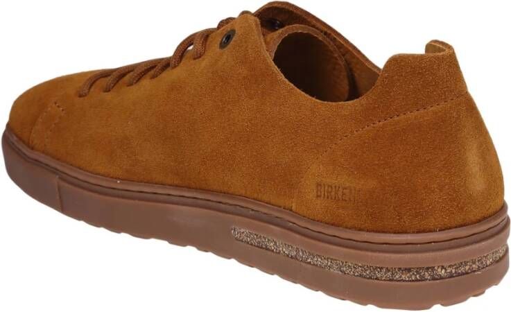 Birkenstock Mink Suede Lage Sneakers Brown Heren