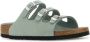 Birkenstock Groene leren sandalen voor - Thumbnail 4